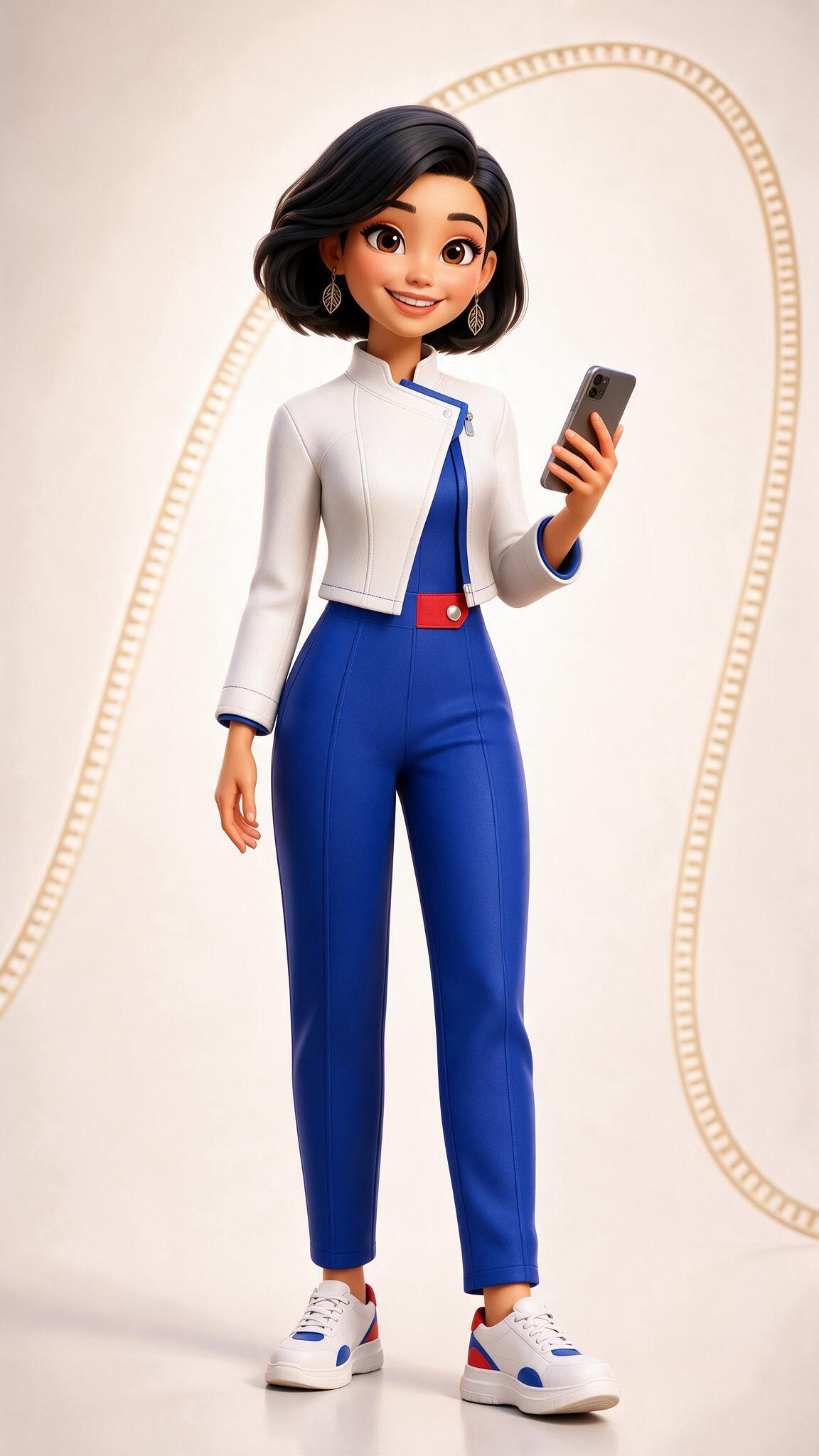 Cia com celular, pronta para orientar o cidadão