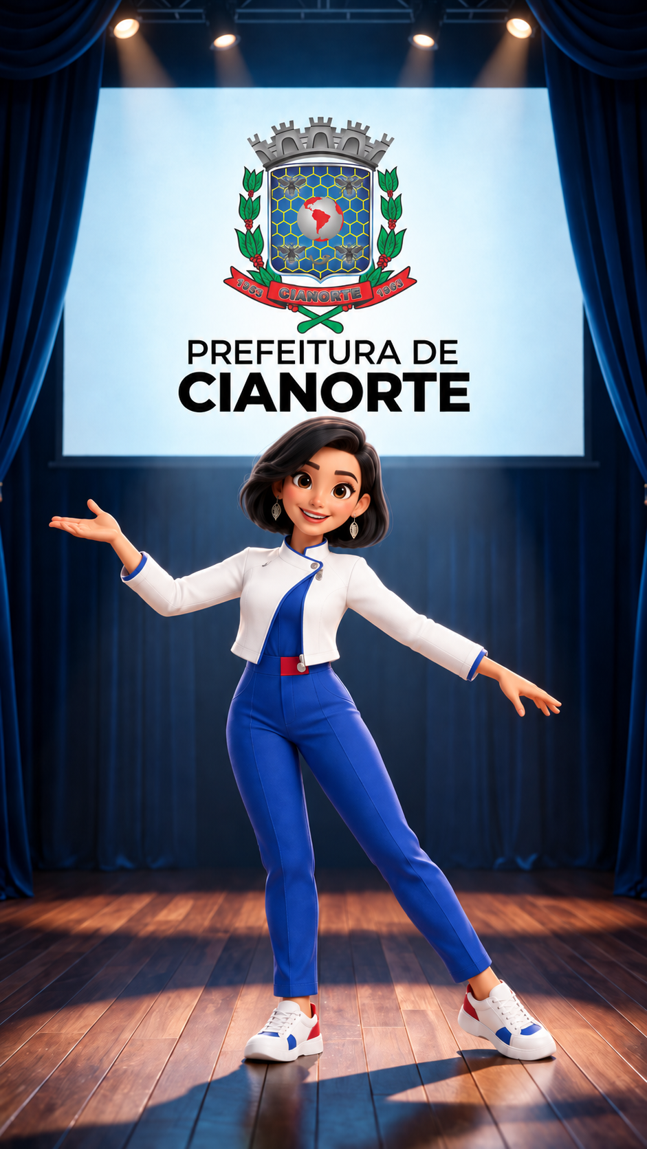 Cia em uma ilustração sobre cultura e eventos